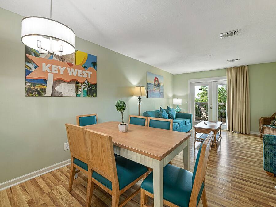 Condo | Living area | 32-inch Smart TV with satellite channels