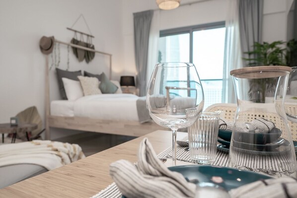 Basic Apartment | 1 bedroom, iron/ironing board, free WiFi - Elite Business Bay Residence 2101 (Dubai)