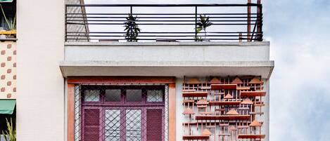 Voorkant van accommodatie