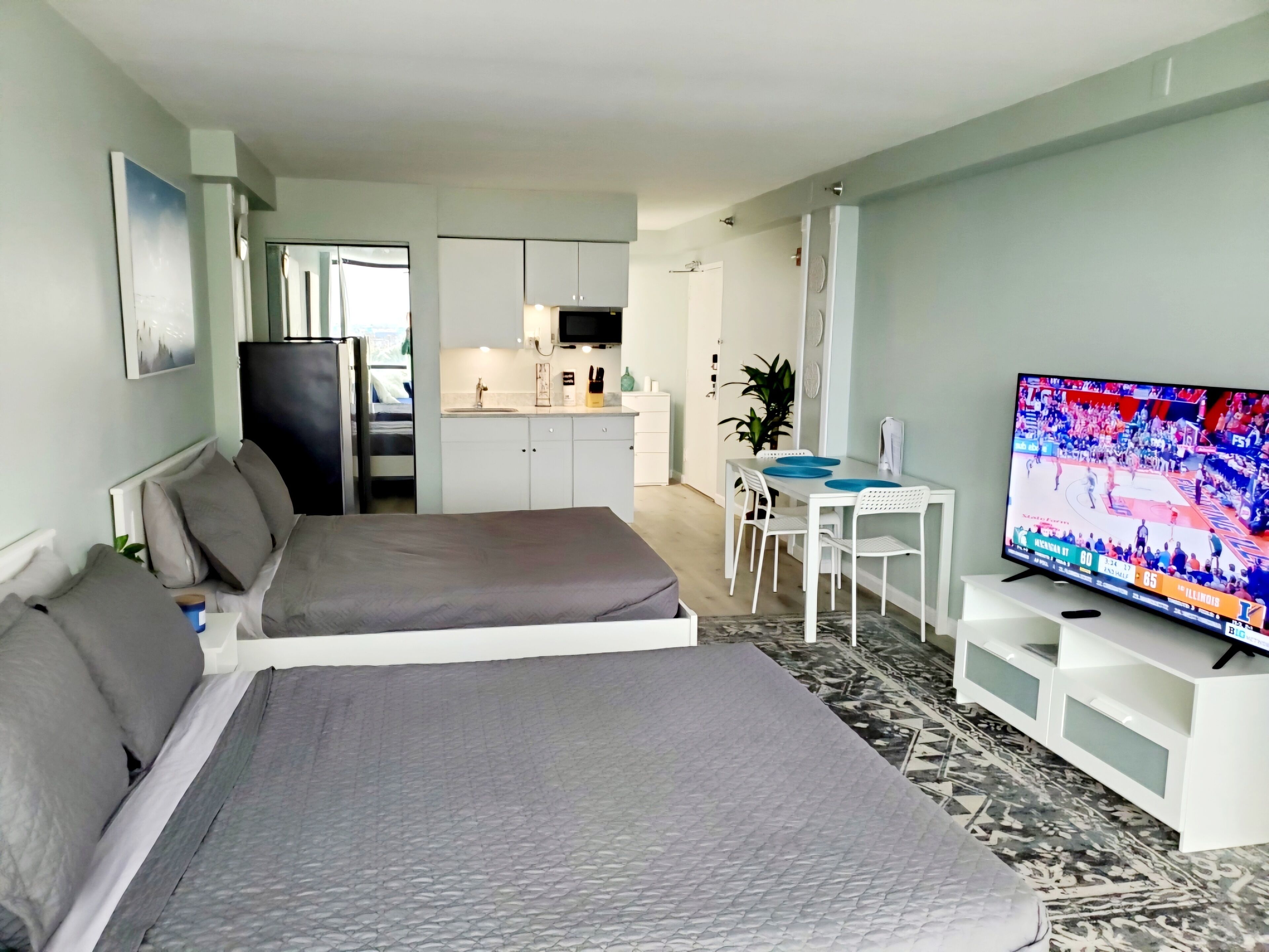 1 Schlafzimmer, Schreibtisch, Bügeleisen/Bügelbrett, kostenloses WLAN