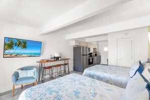Wi-Fi de cortesia, roupa de cama