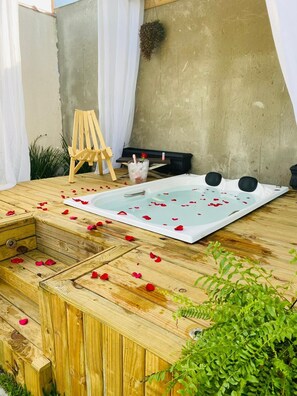 Outdoor spa tub - Cabana em Torres (Torres)