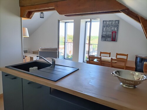 Une vue Exceptionnelle sur La Cavalerie! Pour une Famille de 4 ou 2 Couples