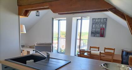 Une vue Exceptionnelle sur La Cavalerie! Pour une Famille de 4 ou 2 Couples