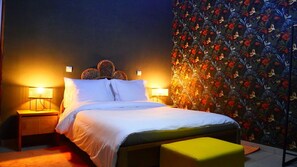 1 chambre, fer et planche à repasser, accès à Internet, literie fournie