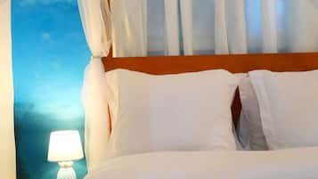 Appartamento Signature, 1 letto matrimoniale con divano letto, vista spiaggia, lato spiaggia | 1 camera, biancheria da letto di alta qualità, materassi Select Comfort