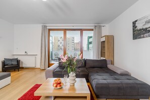 Living room - Apartament Niemcewicza Ochota (Warsaw)