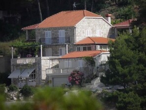 Exterior - Apartment in Saplunara with Seaview, Terrace, Air condition, WIFI (5197-5) (Saplunara)