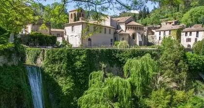 Family home with swimming pool on a large, relaxing and peaceful site