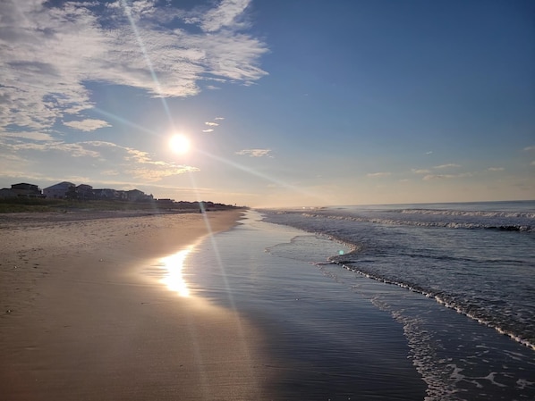 Beach nearby
