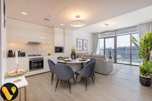 Luxury Apartment | Living area - Palace Waterfront Living Dubai Creek (Dubai)