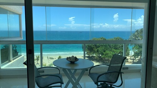 Welcome to Casa Sea Breeze. Apartment family size in Pampatar, Playa Moreno.