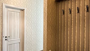 Comfort Apartment | 1 bedroom, blackout curtains, soundproofing, iron/ironing board