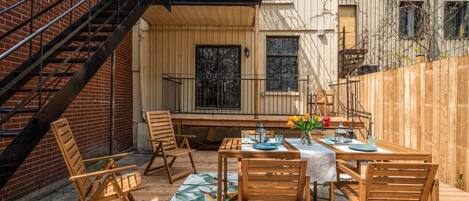 Udendørs spisemuligheder