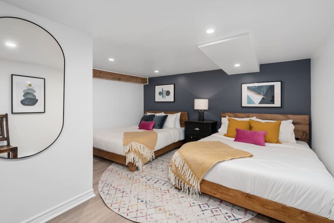 3 bedrooms, desk, iron/ironing board, WiFi