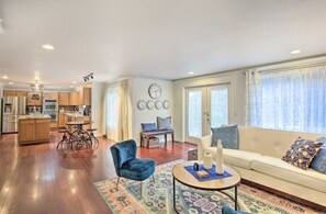 TV connectée, cheminée