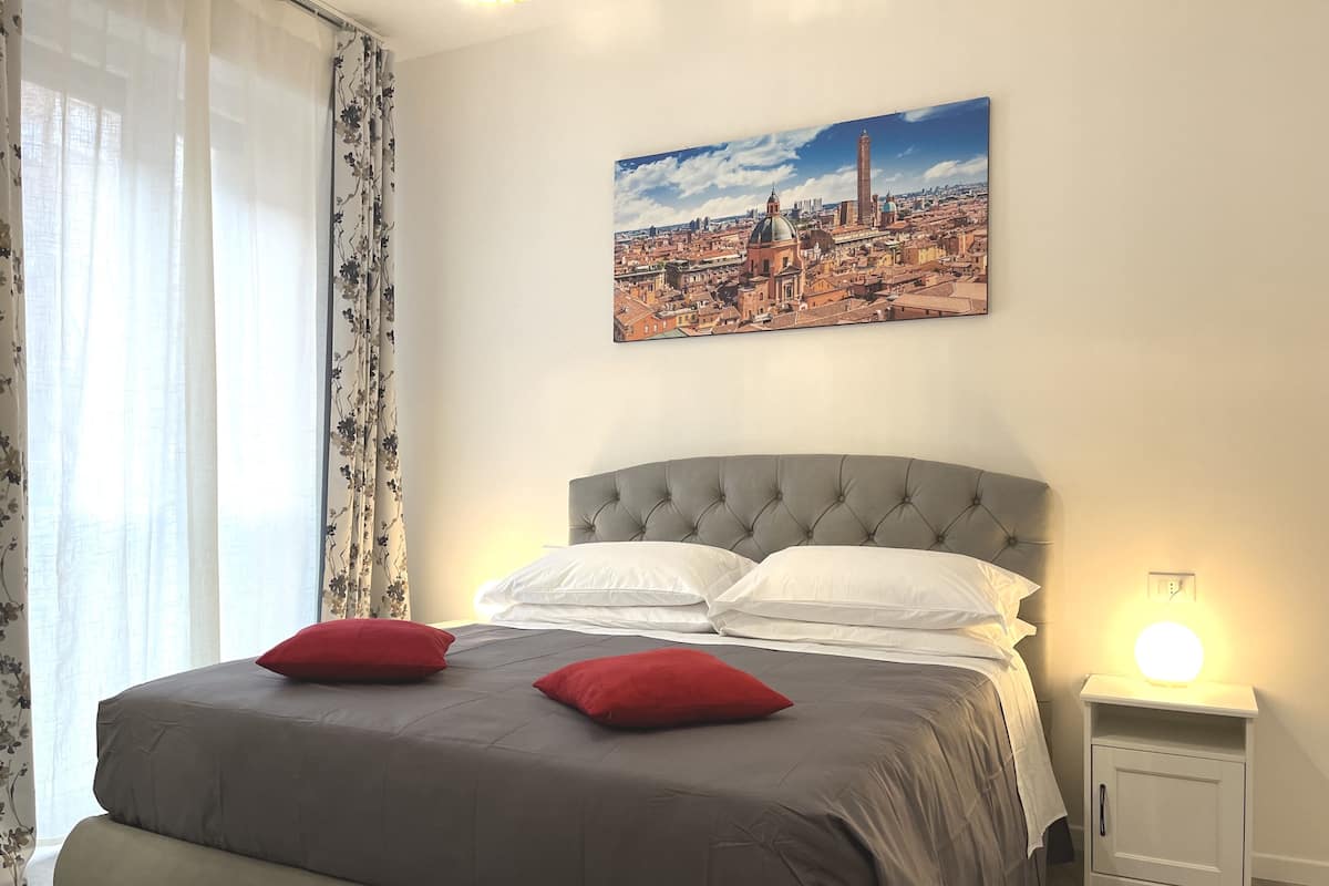 Executive appartement, 1 slaapkamer, niet-roken, keuken | 1 slaapkamer, luxe beddengoed, donzen dekbedden, pillowtop-bedden