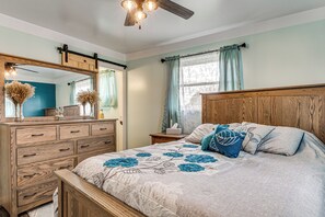 2 habitaciones, escritorio, acceso a internet y ropa de cama 