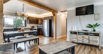 7 Mi to Depot District: Pet-Friendly w/ Fire Pit