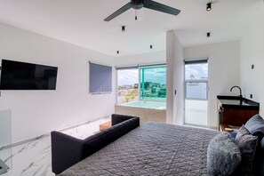 2 bedrooms, internet, bed sheets