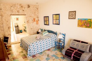 1 bedroom, desk, iron/ironing board, free WiFi - Casa Chaak Maya | Estudio privado con alberca en Mérida (Mérida)