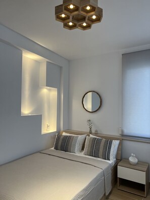1 bedroom, desk, iron/ironing board, WiFi - Calm Joy & J  -  Bee (Ermoupoli)