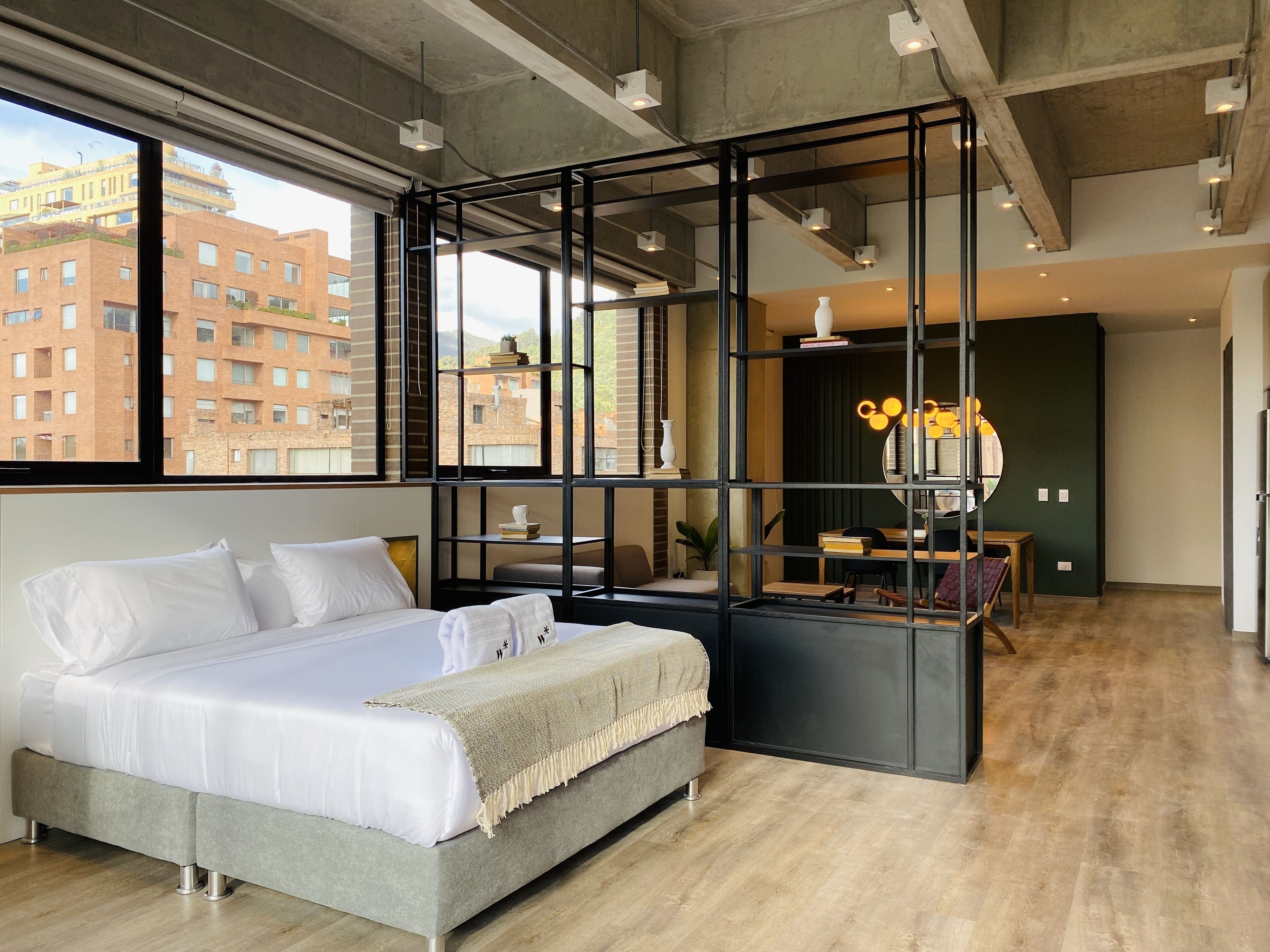 1 habitación y ropa de cama de alta calidad 