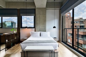 Apartment (504) | 1 Schlafzimmer, hochwertige Bettwaren, Bügeleisen/Bügelbrett, WLAN