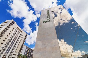 Façade de l’hébergement