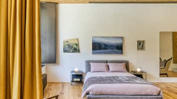 1 slaapkamer, een strijkplank/strijkijzer, gratis wifi, beddengoed