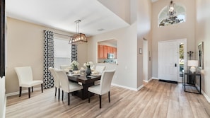 Dining - Spacious 5 Bedroom Villa w/ Themed Bedrooms, Theater Room, and Free Pool Heat (Kissimmee)