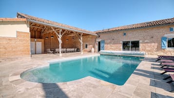 Una piscina climatizada