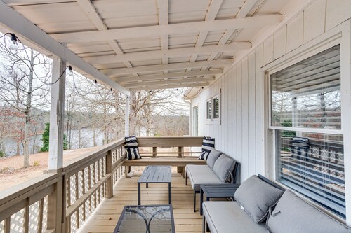 Lakefront Getaway w/ Porch in Athens Area!