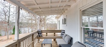 Lakefront Getaway w/ Porch in Athens Area!