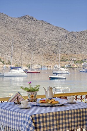 View from property - 2islands Waterfront House (Symi)