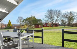 Outdoor dining - 3 bedroom nice home in Hejls (Hejls)