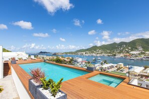 A heated pool - A136 - Amazing Spacious Apartment Lagoon View with Balcony (Sint Maarten)
