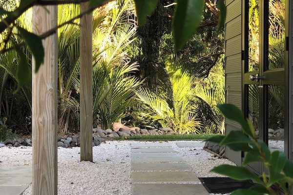 The entrance to the Villetta is part of your private courtyard + stunning garden