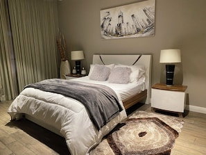 2 chambres, fer et planche à repasser, lit de bébé portatif, Wi-Fi