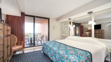 2 slaapkamers, een kluis op de kamer, een bureau