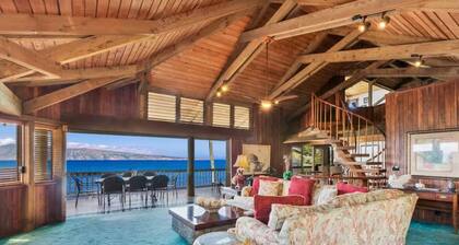 PRIVATE OCEAN FRONT ESTATE ON TURTLE COVE, NAPILI.
MOST SPECTACULAR LOCATION