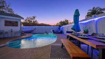 Piscine chauffée
