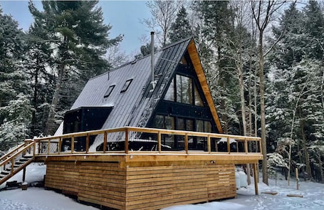 Exterior. A-Frame Escape in the Woods of Georgian Bay, Muskoka