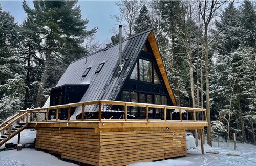 A-Frame Escape in the Woods of Georgian Bay, Muskoka