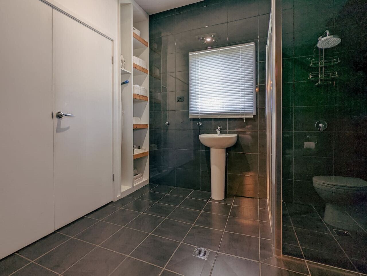 Large ensuite bathroom to first bedroom