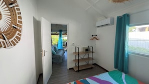 2 bedrooms, premium bedding, Select Comfort beds, in-room safe