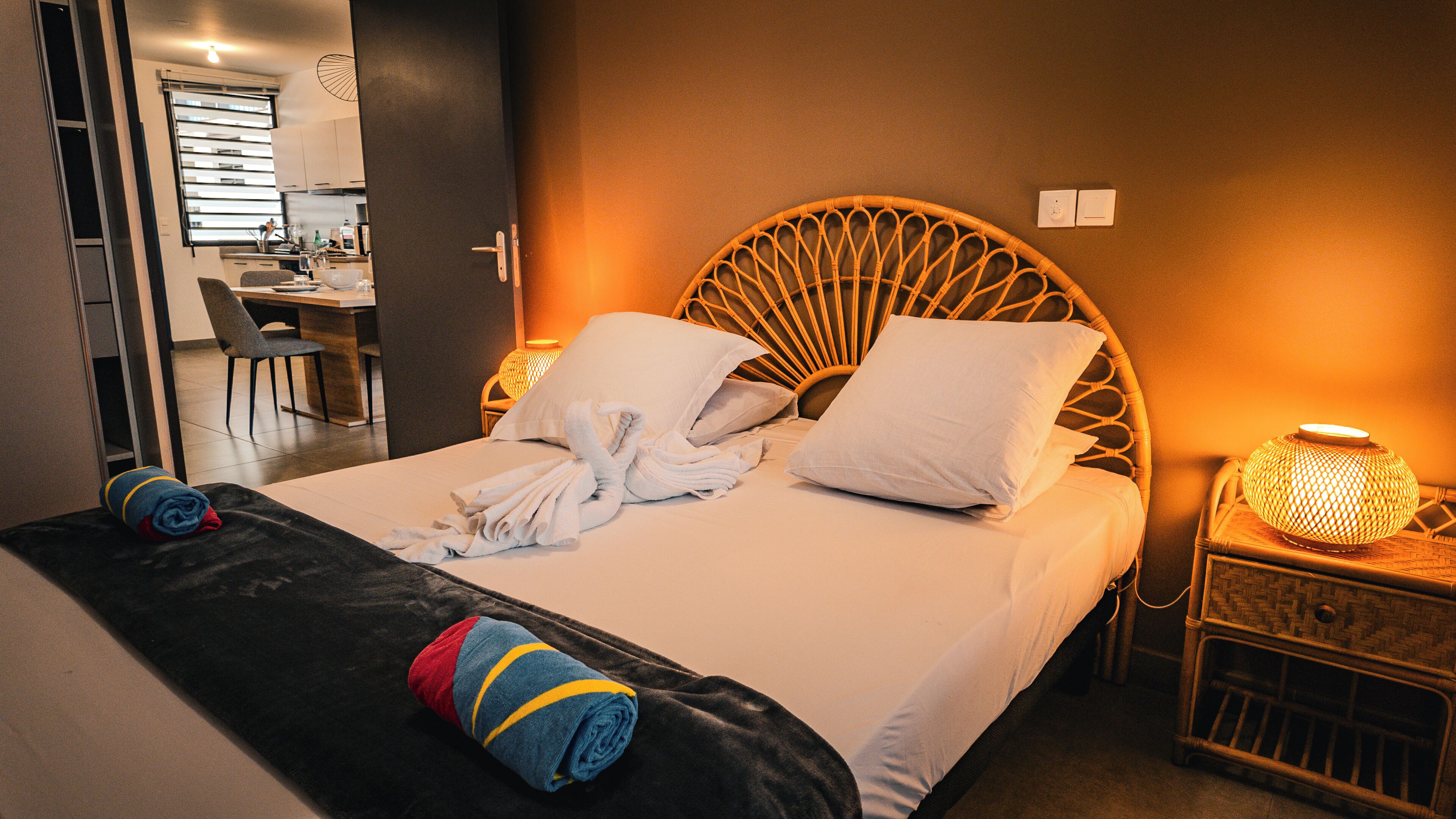 1 chambre, fer et planche à repasser, Wi-Fi