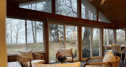 Relax on your own private beach on stunning Lake Michigan