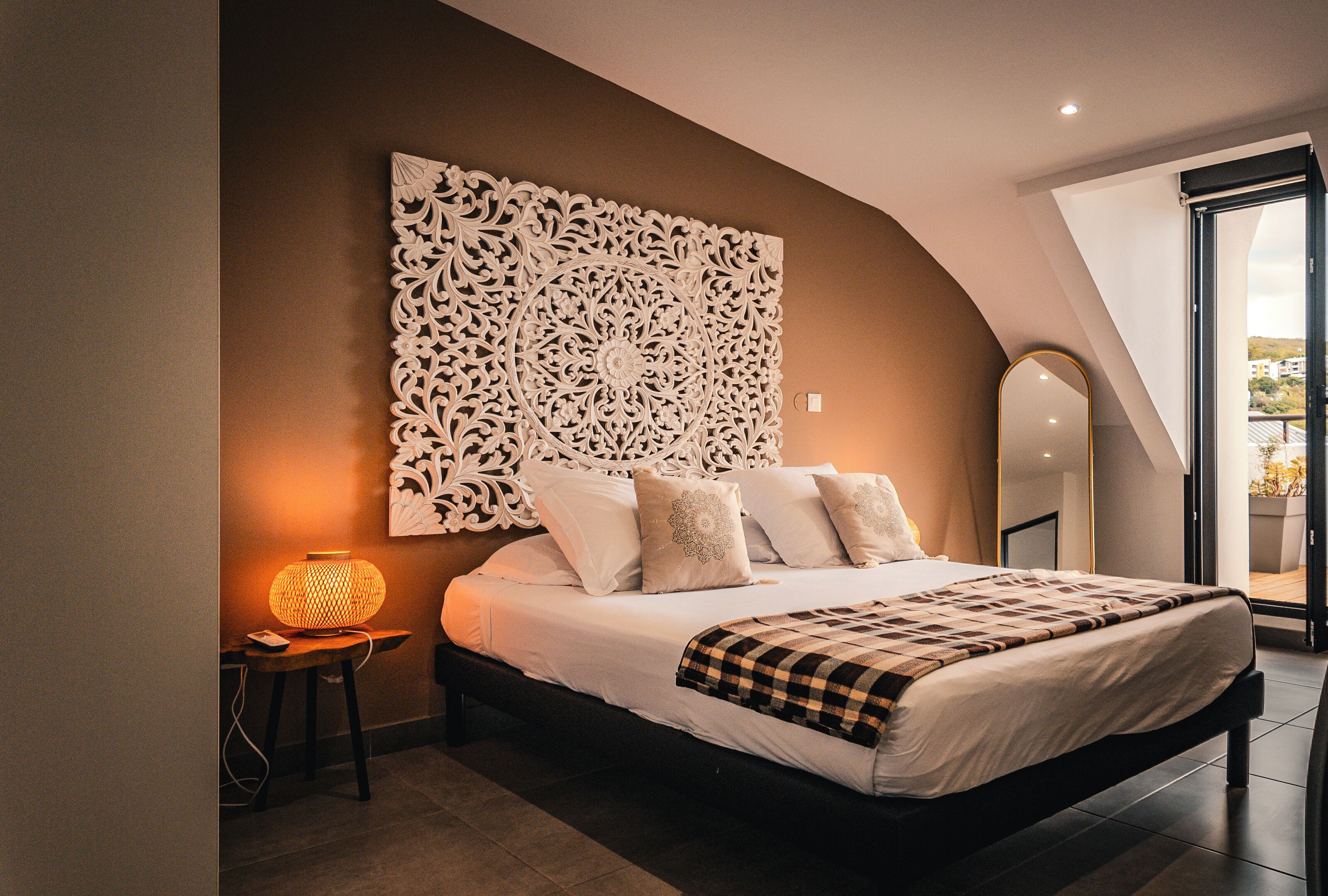 2 chambres, fer et planche à repasser, Wi-Fi, draps fournis