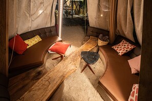 Design-Haus, 4 Schlafzimmer, Buchtblick | Wohnbereich